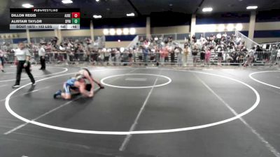 102 lbs 5th Place - Dillon Regis, Askeo International vs Alistair Taylor, Spring Hills WC