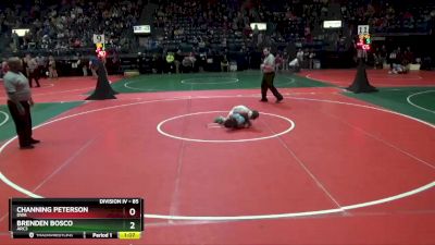 85 lbs Semifinal - Channing Peterson, DWA vs Brenden Bosco, ARC3