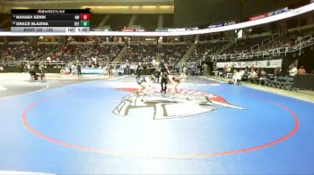 126 lbs Cons. Round 1 - Grace Blazina, Beekmantown-7 vs Navaeh Senik, Niagara Wheatfield-6
