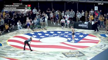 Champ. Round 1 - Apollo Willuweit, Winner vs Caleb Hoffman, McCook Central/Montrose