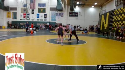 126 lbs Round 2 - Luciano Palmisano, Kingsway Regional vs Tyler Ameri, St Joseph (Montvale) HS