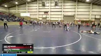 135 lbs Semis & Wb (16 Team) - Jeff Heywood, Beaver vs Preston Sorensen, Syracuse