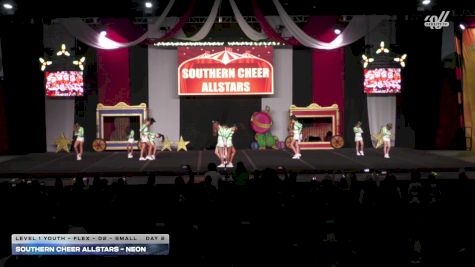 Southern Cheer Allstars - Neon [2025 L1 Youth - Flex - D2 - Small Day 2] 2025 ASC Battle Under the Big Top Grand Nationals