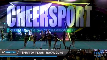 Spirit of Texas - Royal Guns [2020 Senior Coed Large 5 Day 2] 2020 CHEERSPORT National Cheerleading Championship