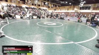 97/102 Round 1 - Damon Cianciosi, Poway Elite vs Leah Ramirez, Coachella Valley Wrestling Clu