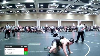 165 lbs Round Of 16 - Xander Zimmer, Cypress HS vs Lucas Pannell, Bay Area Dragons