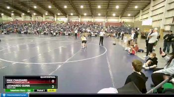 52 lbs Quarterfinal - Leonardo Gunn, Westlake vs Max Chassard, Wasatch Wrestling Club