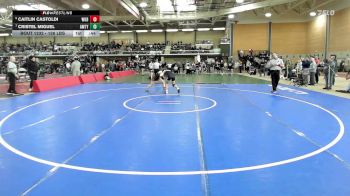 126 lbs Consi Of 4 - Caitlin Castoldi, Woburn vs Cristel Miguel, Amity