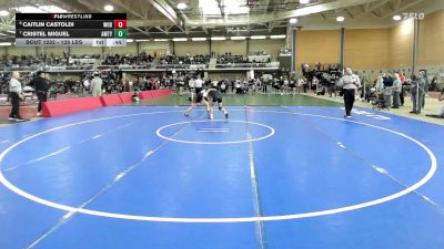 126 lbs Consi Of 4 - Caitlin Castoldi, Woburn vs Cristel Miguel, Amity