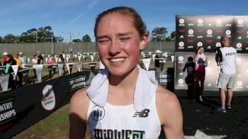 Olivia Theis After Her Third Place Finish At Foot Locker
