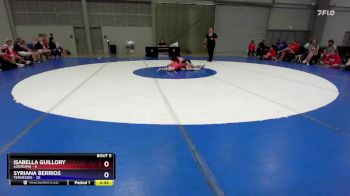 125 lbs Round 2 (6 Team) - Isabella Guillory, Louisiana vs Syriana Berrios, Tennessee