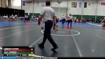 160 lbs Semis & 1st Wrestleback (8 Team) - Lorenzo Levario, Cozad vs Riley Johnson, Omaha Skutt Catholic