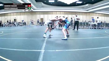 120 lbs Consi Of 32 #1 - Maddox Hazard, High Desert WC vs Joseph Gonzalez, Highland Wrestling (Palmdale)