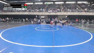 86 lbs 3rd Place - Ivan Felix, Morgantown vs Elijah Weeks, Tyrone