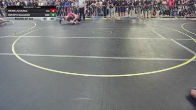 126 lbs Round Of 128 - Hawk Alvarez, Titan Mercury WC vs Joseph Salazar, Sanderson Wrestling Academy