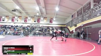 285 lbs Champ. Round 2 - Noah S-Meza, Patriot vs Valente Luis, Perris