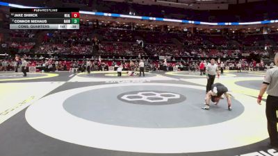 126 lbs Cons. Quarters - Connor Niehaus, Harrison vs Jake Shirck, New Albany