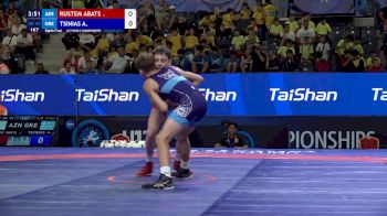 45 kg 1/8 Final - Rustem Abatsiev, Individual Neutral Athletes vs Athanasios Tsinias, Greece