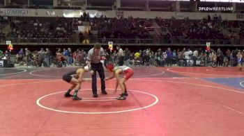 88 lbs Quarterfinal - Isaac Shelby, Blue Thunder Wrestling vs Anthony Lopez, NM Gold