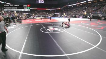 Cons. Round 1 - Kora Schaapveld, Arlington vs Reegan Eggert, Valentine