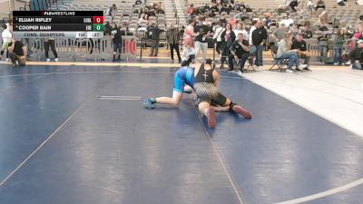 155 lbs Cons. Quarters - Elijah Ripley, Legends Of Gold Las Vegas vs Cooper Bain, Eastern Oregon Elite
