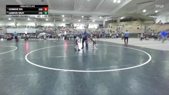 55 lbs Champ. Round 1 - Connor Dix, Halls Wrestling vs Landon Gray, Lawrence Co Wrestling Club