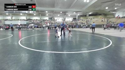 55 lbs Champ. Round 1 - Connor Dix, Halls Wrestling vs Landon Gray, Lawrence Co Wrestling Club