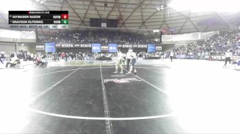Boys 4A 126 lbs Cons. Round 4 - Drayson Elfering, Richland vs Jaymasen Razon, Rogers (Puyallup)
