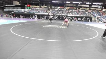 170 lbs Cons. Round 3 - Isabelle McClintock, Topeka-Seaman HS vs Izabella Hall, Salina-Central HS