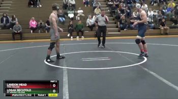 157 lbs 3rd Place Match - Logan Bechtold, St. Vincent College vs Landon Mead, Thiel College
