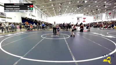 53 lbs Champ. Round 2 - Colton Sheldon, Mexico Wrestling vs Matthew Aunkst, Pal-Mac Wrestling