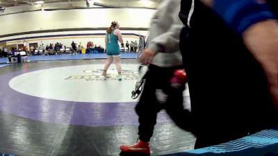 180 lbs Champ. Round 1 - Kristen Langelotti, East Stroudsburg University vs Gabriella Allen, Alma Collage