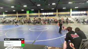 136 lbs Quarterfinal - Shelby Fillyaw, Central Florida Wrestling vs Jestinah Solomua, Paw