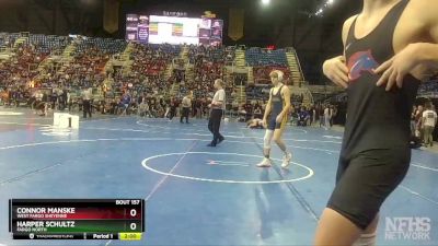 170 lbs Quarterfinal - Connor Manske, West Fargo Sheyenne vs Harper Schultz, Fargo North