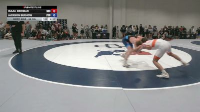 65 kg Cons. Rd Of 64 - Isaac Beirman, Moen Wrestling Academy vs Jackson Berhow, Jack Pine Savage Wrestling