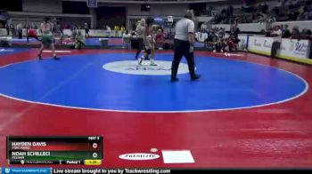 5 lbs Quarterfinal - Noah Schilleci, Pelham vs Hayden Davis, Fort Payne