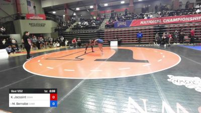 191 lbs Quarterfinal - Kenisha Jacsaint, Doane (Neb.) vs Maquoia Bernabe, Cumberlands (Ky.)