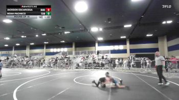 65 lbs Round Of 16 - Jackson Escarcega, Manu Wr Ac vs Noah Pacheco, Team So-Cal