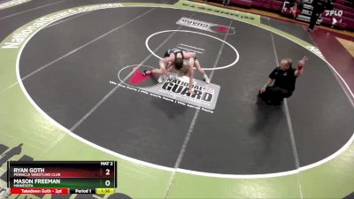 138 lbs Cons. Round 2 - Mason Freeman, Minnesota vs Ryan Goth, Pinnacle Wrestling Club