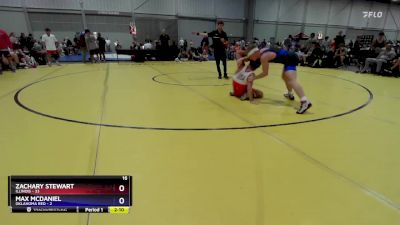 138 lbs Quarters & 1st Wb (16 Team) - Zachary Stewart, Illinois vs Max McDaniel, Oklahoma Red