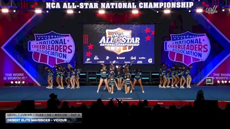 Desert Elite Mavericks - Vicious [2026 L1 Junior - Flex - D2 - Medium Day 2] 2026 NCA All-Star National Championship