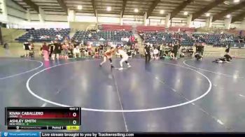 120 lbs Round 2 (10 Team) - Kivah Caballero, HAWAII vs Ashley Smith, NEW MEXICO