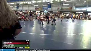 75 lbs Round 1 (10 Team) - Joey Mayer, Little MF vs Kellan Spisok, Backyard Brawlers