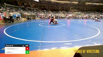 110 lbs Round Of 16 - Justin Carson Thibodeaux, Predator Wrestling vs Liam Kelly, Nebraska Elite