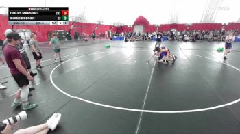 126 lbs Champ Round 1 (16 Team) - Shane Dodson, Oswego vs Thales Marshall, Savannah-Maysville B