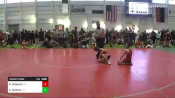 86 lbs Quarterfinal - Isaac Conner, War Hammer vs Max Morse, Team Takedown