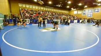 285 lbs Champ. Round 1 - Andru Balladarez, Edison vs Angel Castaneda, San Dimas