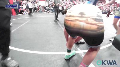 110 lbs Quarterfinal - Jase Coble, Cowboy Wrestling Club vs Corbyn Butler, Newkirk Takedown Club