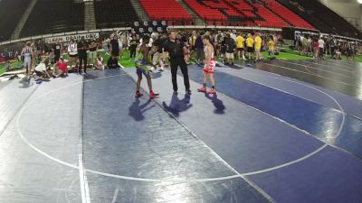 126 lbs Champ. Round 5 - Hawke Garrett, Wisconsin vs Hiram Suhail, California