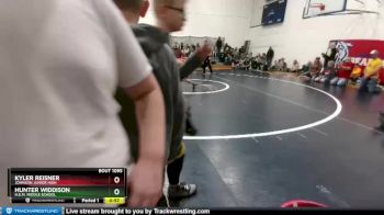 85-92 lbs Round 2 - Kyler Reisner, Johnson Junior High vs Hunter Widdison, H.E.M. Middle School